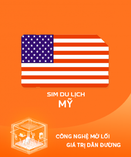 eSim du lịch Mỹ 15 ngày 2GB/ngày