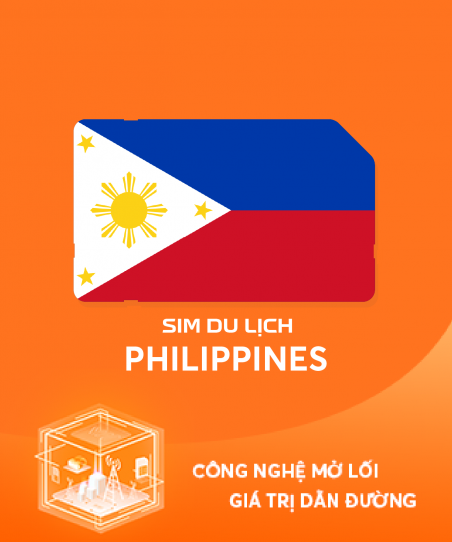 eSim du lịch Philippines 3 ngày 2GB/ngày
