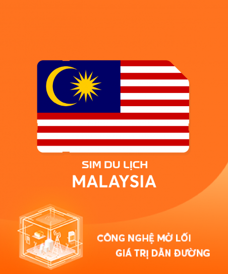 eSim du lịch Malaysia 3 ngày 2GB/ngày